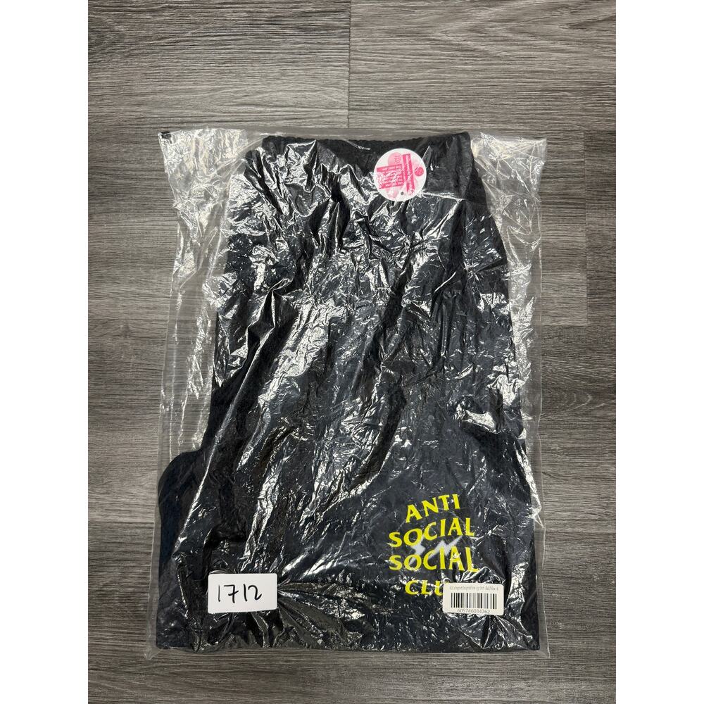 ASSC x Fragment Design Half Toe Logo Shorts Black Yellow M - Picture 6 of 7